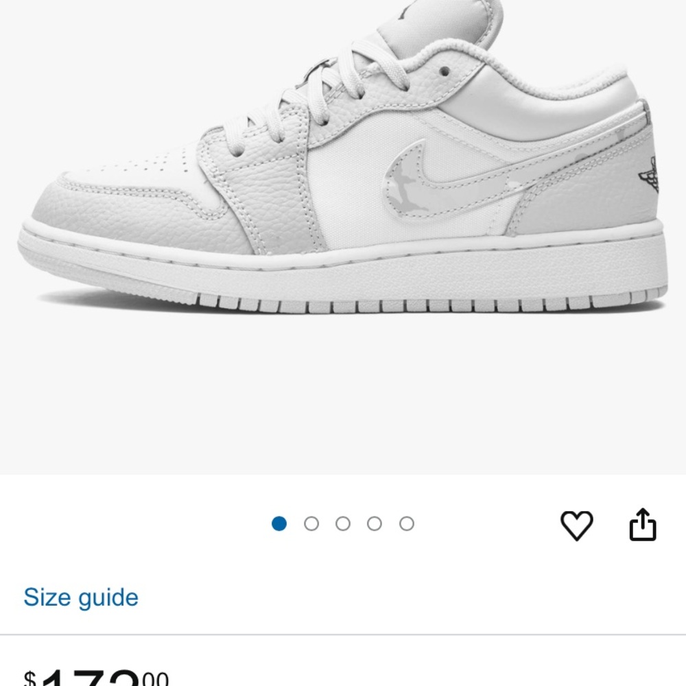 Nike Air Jordan low rise sneakers